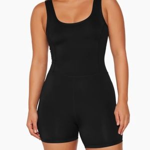 SET Active Black Bodysuit